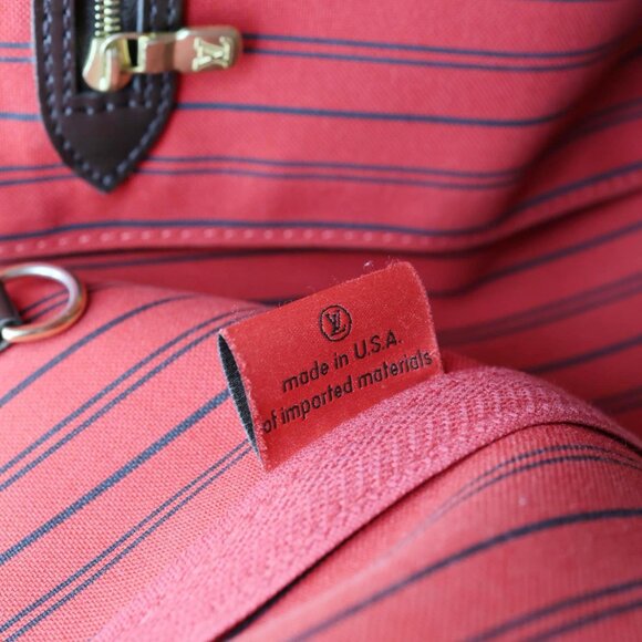 Louis Vuitton  Neverfull MM Damier Ebene Tote Bag Brown - Picture 15 of 16